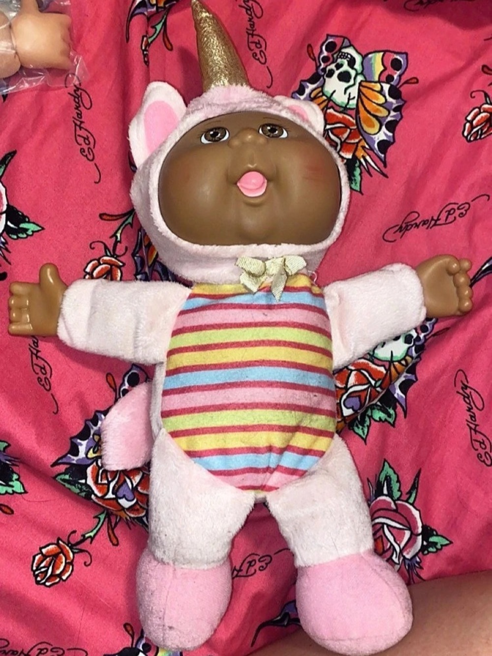 CPK Plush Unicorn Doll Pink Multicolor